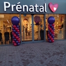 ballonnen voor bij ingang winkel Prenatal Utrecht