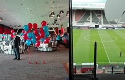Helium ballon decoratie AFAS stadion Alkmaar