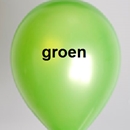 ballon groen metallic