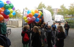 850 helium gevulde ballonnen Amstelveen