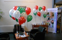 ballonnenboog en helium ballonnen