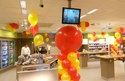 ballonnen decoraties Shell A4 Bospoort Leiderdorp