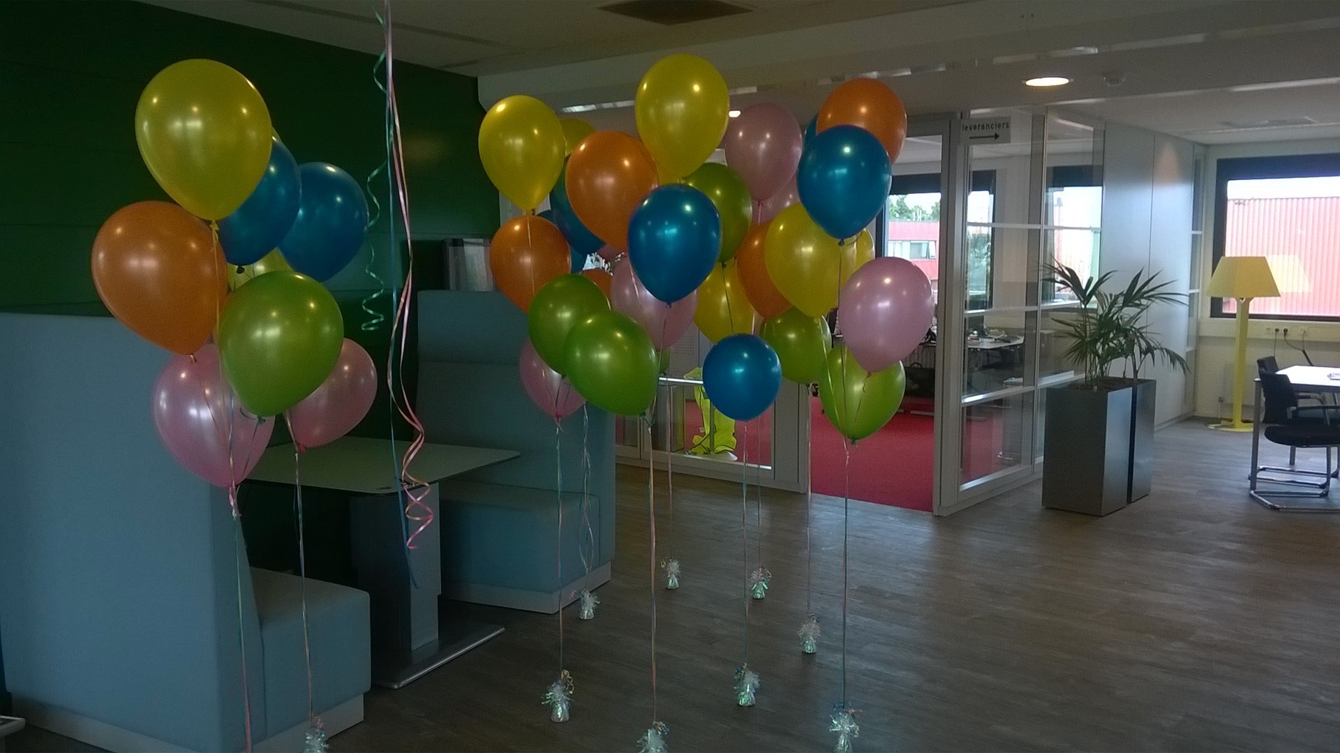 helium ballon trosjes gemeente Zaandam 