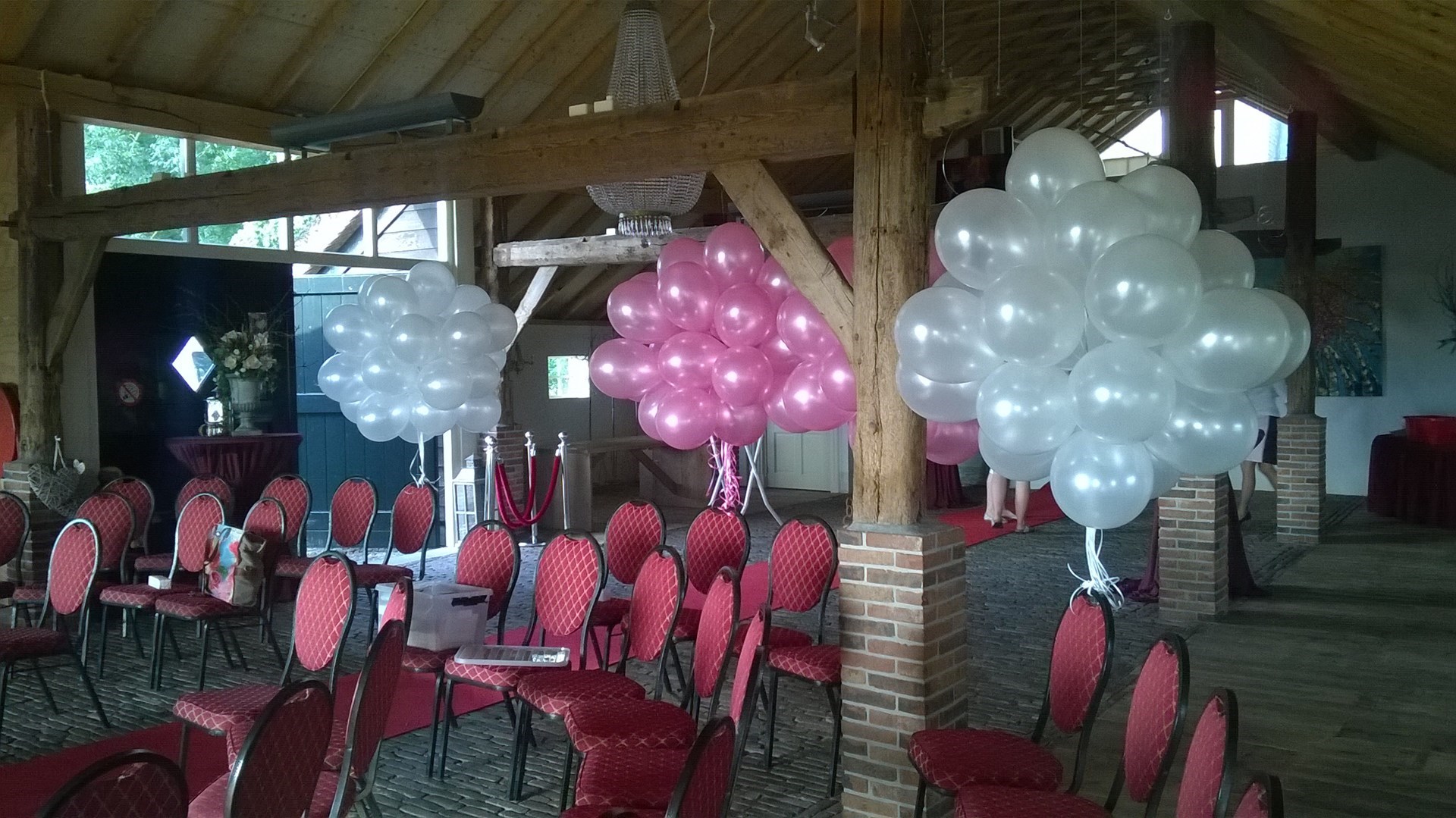 helium ballon trossen voor huwelijk 