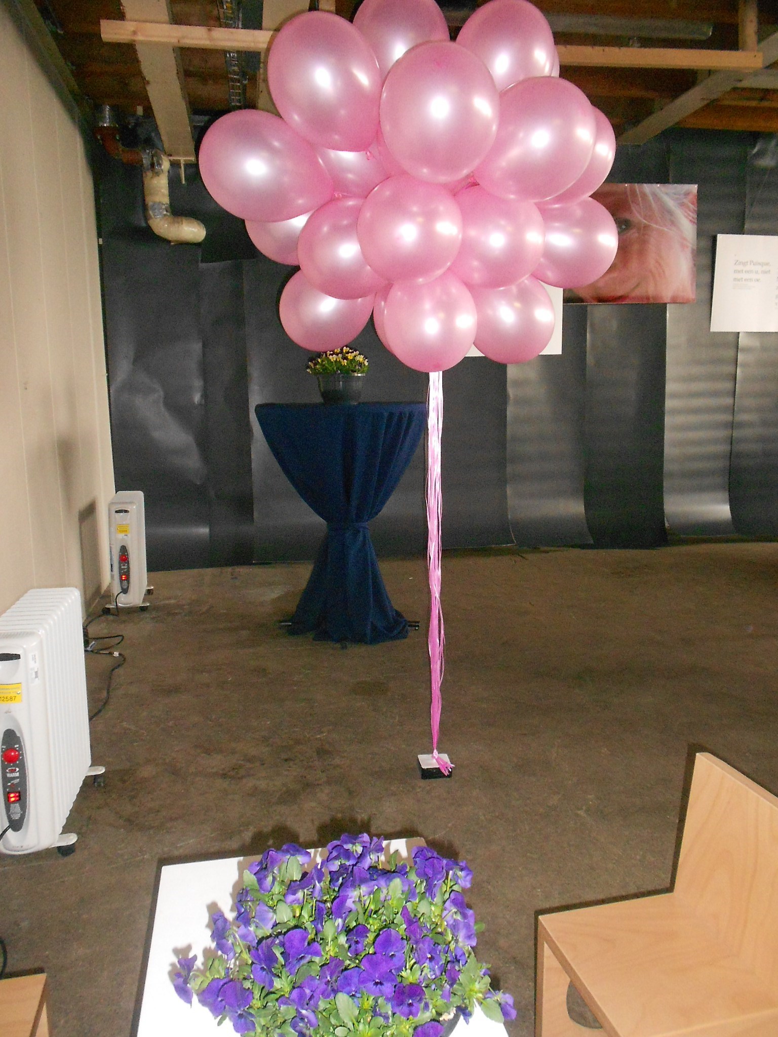 Mondstuk lenen bladerdeeg helium ballon trosjes | Ballonnenpartners
