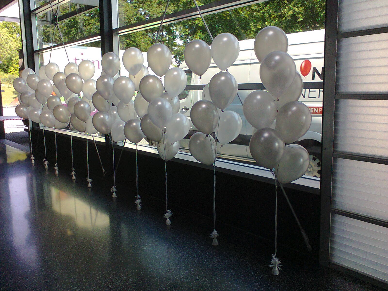 congestie schraper touw helium ballon trosjes | Ballonnenpartners