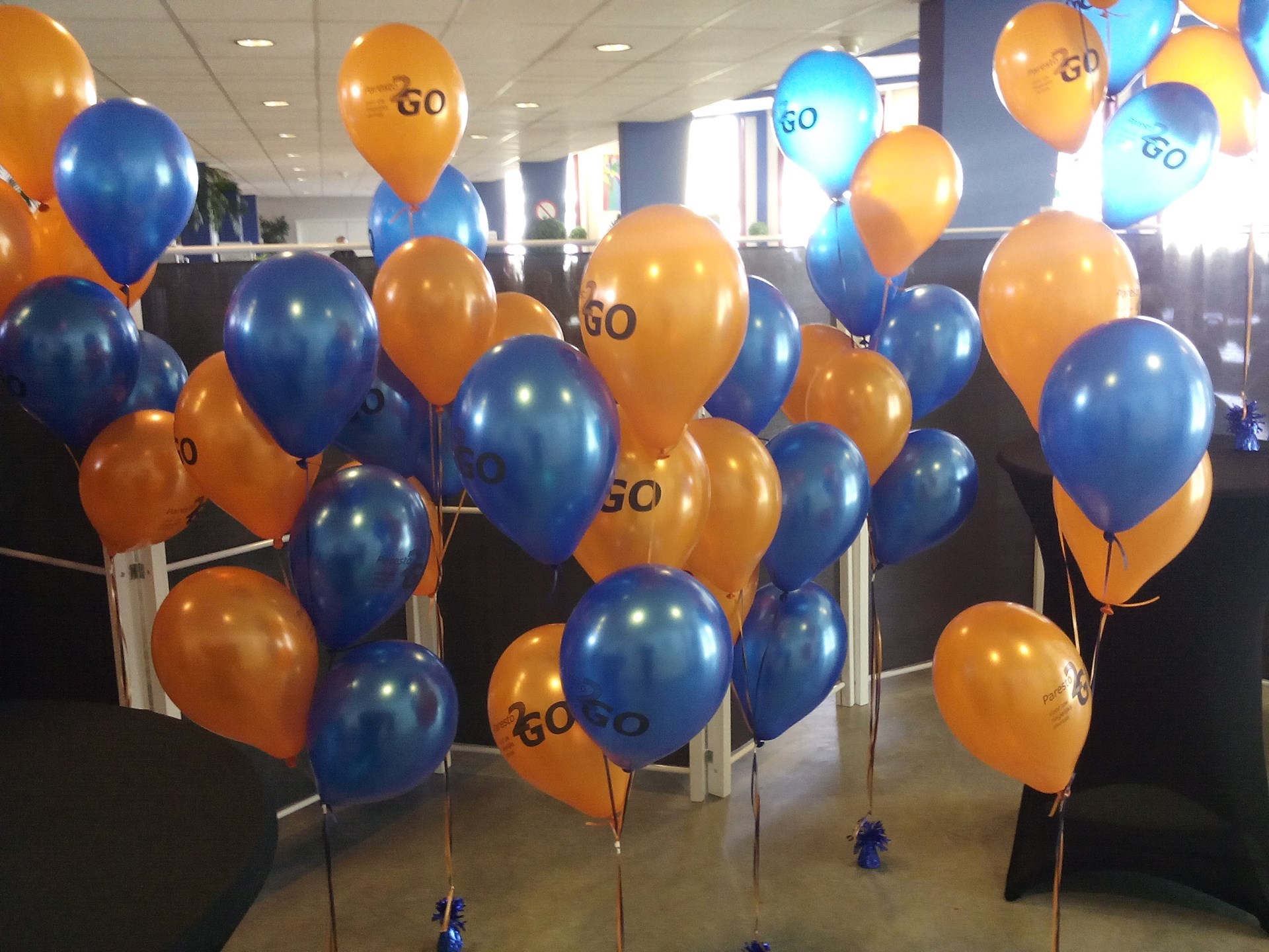 congestie schraper touw helium ballon trosjes | Ballonnenpartners
