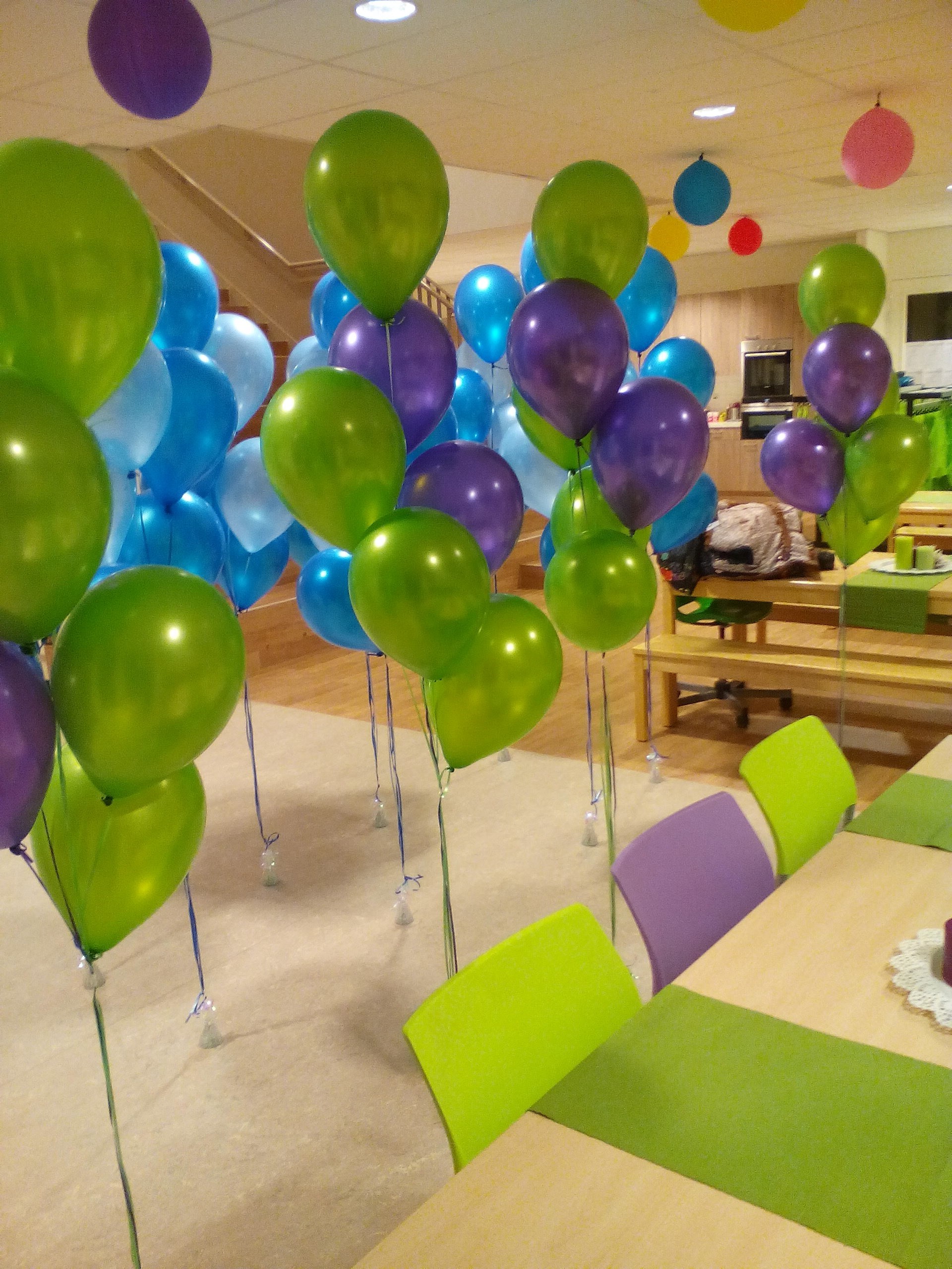 helium ballon trossen opening nieuwe school 