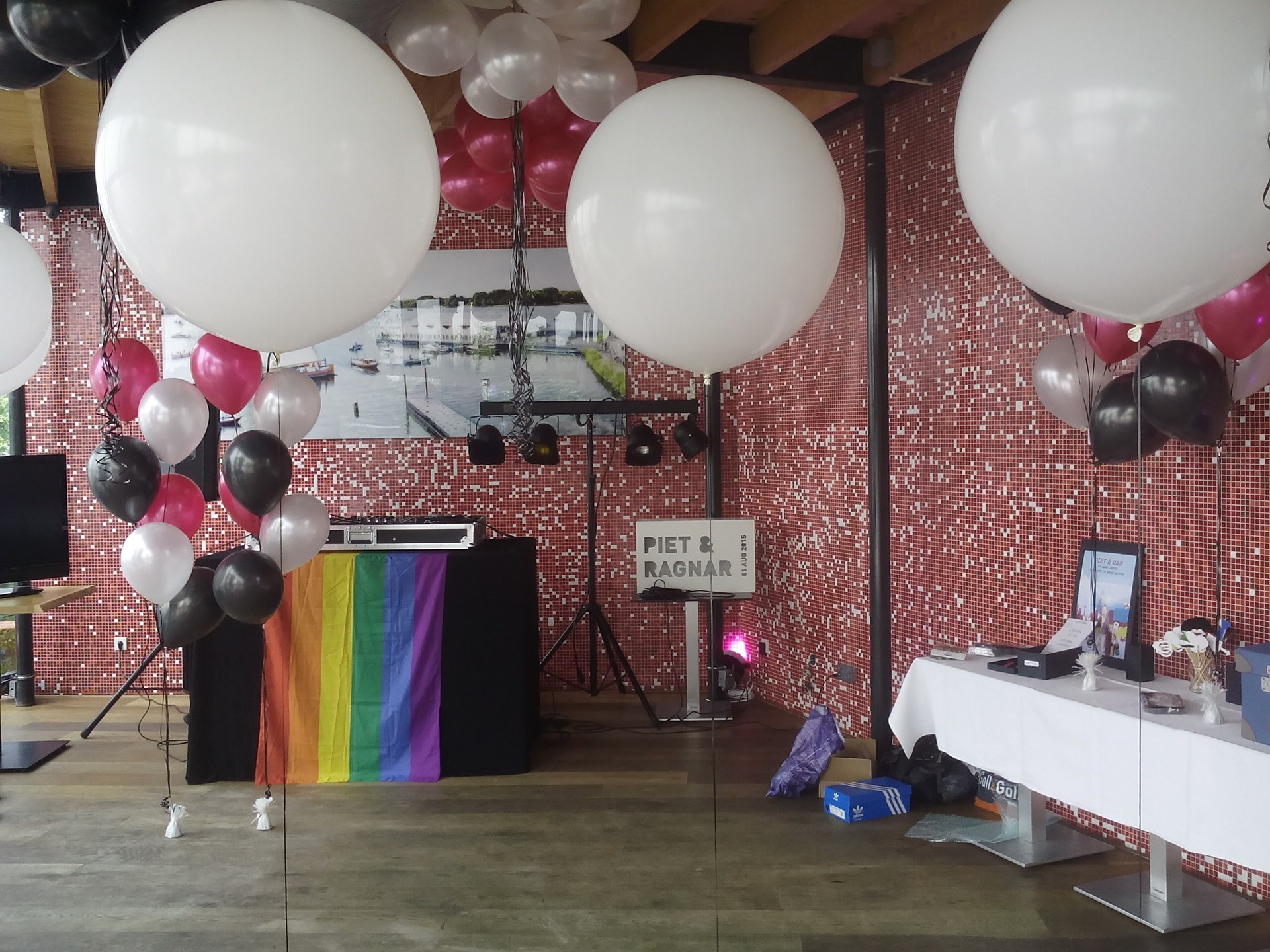 Op de een of andere manier wraak Habitat grote reuze ballon decoratie | Ballonnenpartners