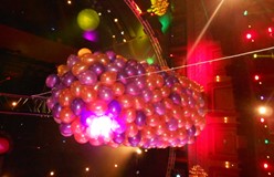 ballonnen net voor dropping theater muziek evenement