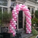 geboorte dochter met ballonnenboog Amsterdam