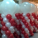 ballonnen pilaren voor actie bij de Hema meerdere filialen 