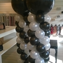 ballon pilaren zwart wit Rotterdam feest 