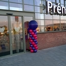 opening nieuwe Prenatal winkel Zaandam met ballon pilaren en helium ballon trossen