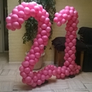cijfers 21 van ballonnen verjaardag Nieuwegein