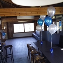 heliumballon op tafel als decoratie feest