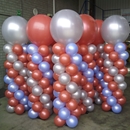 ballon pilaren bedrijfsfeest Markus Halfweg bij Zwanenburg
