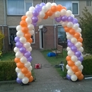 ballonnenboog decoratie televisie programma Welcome Home