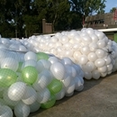 netten vol ballonnen voor KNGF Light Night Amsterdam