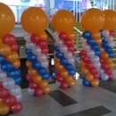ballonpilaren rood-wit-blauw-oranje Kinderen voor Kinderen show