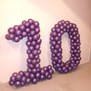 cijfers van ballonnen 10 van ballonnen gemaakt Paradiso Amsterdam