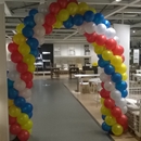 ballonnenboog opening nieuwe bedden afdeling Ikea Duiven
