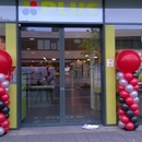 ballon pilaren Coca Cola actie supermarkt Plus Rotterdam