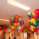 helium ballonnen Amstelveen in trossen van 25 stuks als ballon decoratie