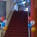 helium ballonnen voor Zwolle aan gewicht als ballon grond decoratie