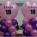 ballon pilaren met leeftijd en naam vanaf 2 stuks te bestellen maatwerk 