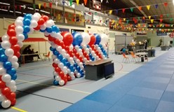 Ballon decoratie Special Needs Judo Beverwijk 2016