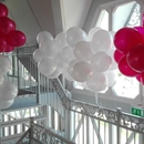 ballonnen met helium ter decoratie van bruiloft in trossen van 25 stuks vleuten
