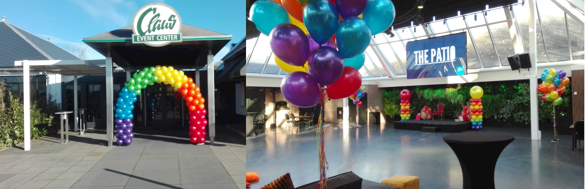 ballonnen decoratie sinterklaasfeest Hoofddorp Claus Party House