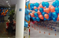 Ballon decoratie ROC Almere open dag school