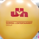 ballon pilaar met logo beplakt bedrukt 