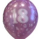 leeftijd ballon 18 jaar gemengde kleuren