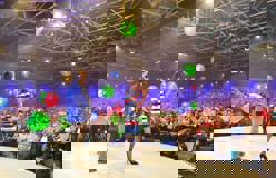 ballon decoratie voor de Nederland zingt dag 2017 EO te Utrecht