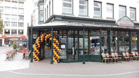 ballonnenboog haloween thema amsterdam