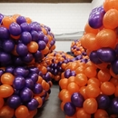 oranje en paarse ballonnen voor kinderen voor kinderen 40 jaar show Ahoy