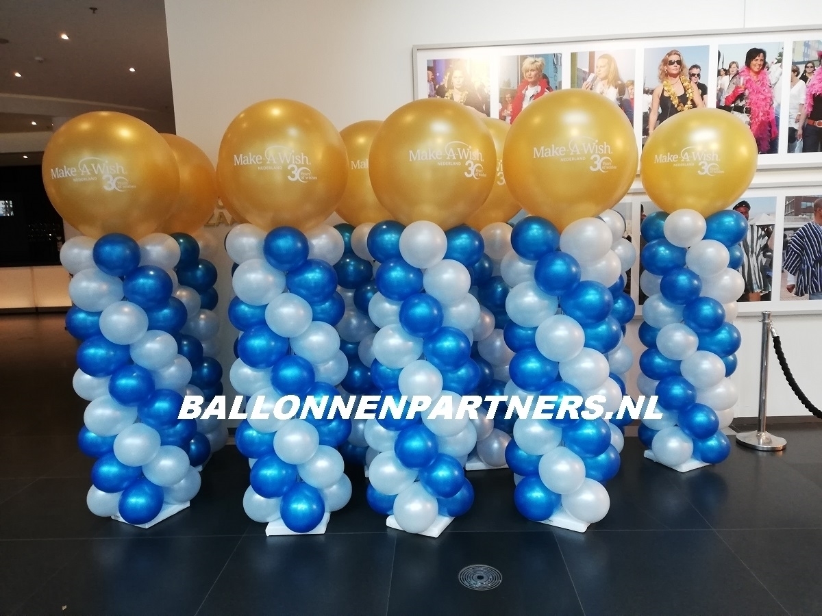 Ballonnenpilaar of ballon pilaren Ballonnenpartners