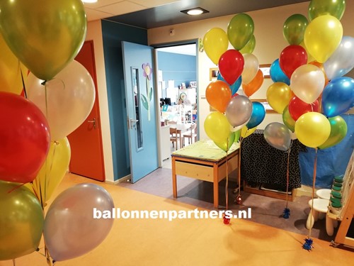 helium ballon trosjes welkom op school