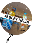 ballonnen voor Albert Heijn