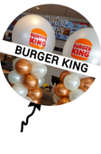 ballonnen voor Burger King 2
