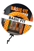 ballonnen voor Basic Fit