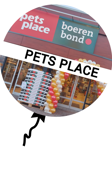 ballonnen voor Pets Place Boerenbond
