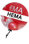 ballonnen voor Hema